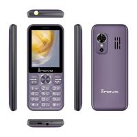 ราคา Inovo โทรศัพท์ปุ่มกด I-14 Zen ปุ่มใหญ่ จอกว้าง 2.9 นิ้ว ระบบ Dual Sim (2 ซิม) รองรับ 3g/4g พร้อมประกันศูนย์ 1 ปี Purple (407534212948021)