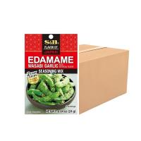 ราคา เอส แอนด์ บี ผงปรุงถั่วแระญี่ปุ่น เอดามาเมะ รสวาซาบิและกระเทียม (ผลิตในประเทศญี่ปุ่น) ขนาด 24 กรัม x 15 ซอง (7503413051587)