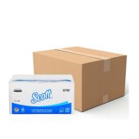 ราคา สก๊อตต์ กระดาษเช็ดมือแบบแผ่น หนา 2 ชั้น 21.0 x 20.7 ซม. 250 แผ่น x 24 (7496227979459)