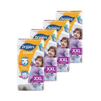ราคา Drypers กางเกงผ้าอ้อมยกลัง รุ่นดรายแพ้นท์ส Mega (ยกลัง) Xxl(ลังละ 4 แพ็ค) (956383535594444)
