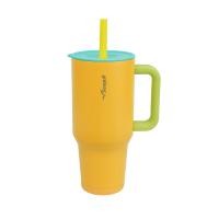 ราคา Seagull แก้วน้ำสุญญากาศ สมูทตี้ มิกซ์ 1.2 ลิตร (ออเรนจ์ ไลม์) (354704844850114)