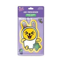 ราคา King’s Stella (คิงส์สเตลล่า) x Kakao Friends Air Freshener แผ่นน้ำหอมปรับอากาศ แขวนรถยนต์ ด้วยหัวน้ำหอมฝรั่งเศส Grape Gummy (839969210593965)