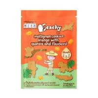 ราคา Peachy ขนมคุกกี้ธัญพืชส้มผสมคีนัวเมล็ดแฟลกซ์ 1 ถุง (r27) (259735685938620)
