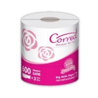 ราคา Correct กระดาษชำระม้วนใหญ่ 1 ชั้น 600 เมตร แพ็ค 3 ม้วน (7402748969155)