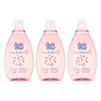 ราคา เบบี้มายด์ อัลตร้ามายด์ ผลิตภัณฑ์อาบน้ำและสระผม สูตรไวท์ซากุระ 180 มล. x 3 (7352635457731)