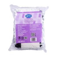 ราคา เอโร่ ชุดช้อนส้อมมีดกระดาษ พีเอส ดำ 15 ซม. 50 ชุด (424576446535607)