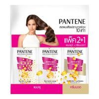 ราคา แพนทีน แชมพู แฮร์ฟอลคอนโทรล 380 มล. x 2 + ครีมนวด เซรั่ม 380 มล. (767218634524083)