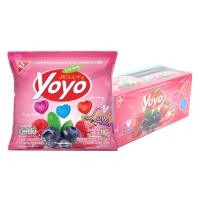 ราคา โยโย่ เลิฟ เบอร์รี เยลลี่รูปหัวใจ 18 ก. x 12 (7350133719235)