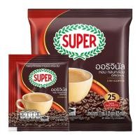 ราคา ซุปเปอร์ กาแฟปรุงสำเร็จชนิดผง 3อิน1 ออริจินัล 425 ก. (17 ก. 25 ซอง) (7115258462403)