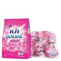 ราคา เปา ผงซักฟอก ซุปเปอร์ซอฟท์ สูตรมาตรฐาน 110 ก. x 12 (7352770724035)