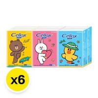 ราคา เซลล็อกซ์ พิวริฟาย กระดาษเช็ดหน้า แบบพกพา 6 ซอง x 6 (7248033087683)