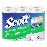 ราคา สก๊อตต์ ทาวเวล กระดาษอเนกประสงค์ 6 ม้วน (7115239719107)