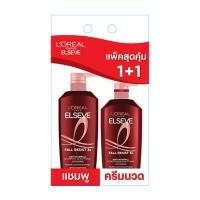 ราคา ลอรีอัล เอลแซฟ แชมพู+ครีมนวด ฟอลรีซิสท์ 620+375 มล. x 1+1 (577715897382584)