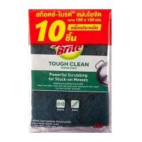 ราคา สก๊อตช์-ไบรต์ แผ่นใยขัด สีเขียว ขนาด 4x6 นิ้ว 10 แผ่น (7078739607747)