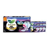 ราคา ลอรีเอะ ซอฟท์แอนด์เซฟ เอ็กซ์ตร้า โพรเทคชั่น ผ้าอนามัยแบบมีปีก 40 ซม. 4 ชิ้น x 4 (7352452841667)