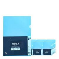 ราคา ดั๊บเบิ้ล เอ แฟ้มใส A4 คละสี x 12+12 (7416067293379)