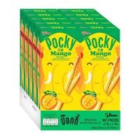 ราคา ป๊อกกี้ บิสกิตแท่งเคลือบ รสมะม่วง 25 ก. x 10 (7499635065027)