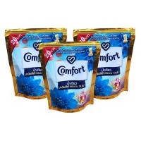 ราคา คอมฟอร์ท อัลตร้าน้ำเดียว น้ำยาปรับผ้านุ่ม สูตรเข้มข้น สีฟ้า 110 มล. x 3 (7115283792067)