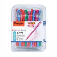 ราคา ควอนตั้ม ปากกาปลอกลูกลื่น 0.5 มม. รุ่น Skate111/117 หมึกสีน้ำเงิน 50 ด้าม (7352582373571)