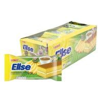 ราคา เอลเซ่ เลเยอร์เค้ก กลิ่นกล้วยหอมสอดไส้ครีม 15 ก. 24 ชิ้น (7115243389123)