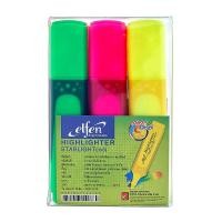 ราคา เอลเฟ่น ปากกาเน้นข้อความ แพ็ค 6 ด้าม คละสี (7416101634243)