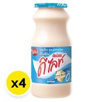 ราคา ดัชมิลล์ ดีไลท์ นมเปรี้ยว หวานน้อย 150 มล. x 4 (7325005414595)