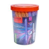 ราคา ควอนตั้ม ปากกากดเจลลูลอยด์ 0.7 มม. เบอร์ 007 กริป หมึกสีน้ำเงิน 50 ด้าม (7352582734019)