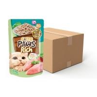 ราคา แคทตี้ พาวส์ ริช อาหารเปียกแมว รสปลาทูน่าและไก่ 70 ก. x 12 (91024346607462)