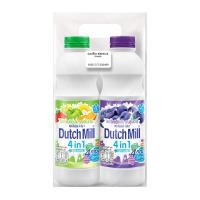 ราคา ดัชมิลล์ นมเปรี้ยว รวมรส 830 มล. x 2 (934106691485717)