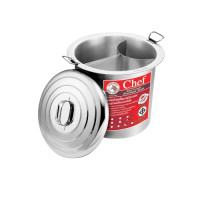 ราคา ตราหัวม้าลาย หม้อก๋วยเตี๋ยว Chef 50 ซม. 3 ช่องโค้ง (194846133498984)