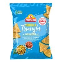 ราคา มิชชั่น แผ่นแป้งข้าวโพดทอดกรอบรูปสามเหลี่ยม 454 ก. (525103166249211)