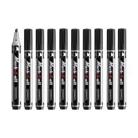 ราคา สตาบิโล ปากกาเคมี หัวตัด สีดำ 10 ด้าม (252444904599199)