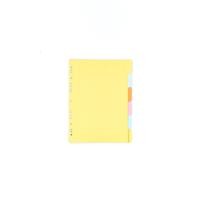 ราคา ใบโพธิ์ อินเด็กซ์กระดาษการ์ด A4 6 หยัก คละสี (แพ็ค3ชุด) (485910461820894)