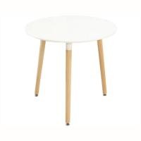 ราคา ไทยซันสปอร์ต โต๊ะทำงาน โต๊ะทานข้าว ทรงกลม ท็อปไม้ สีขาว ขนาด 60x60 ซม. รุ่น Ta0004wh (373686608347826)