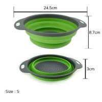 ราคา Homesurely Jumper Kids ตะกร้าล้างผักซิลิโคน ตะกร้าล้างผลไม้ ตะกร้าล้างผัก พับได้ (2 ชิ้น 2 ขนาด) (250028509379793)