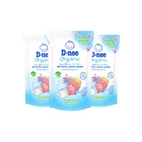 ราคา [แพ็ค3] D-nee ดีนี่ ล้างขวดนม ฟอร์ นิวบอร์น 500มล. x3 ,สีฟ้า ,กลิ่นหอมฟรุ๊ตตี้ อ่อนโยน ปลอดภัย ช่วยขจัดคราบ และกลิ่นคาวนมดีขึ้น (851364632996693)