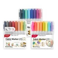 ราคา โมนามิ ปากกามาร์คเกอร์เขียนผ้า รุ่น Fabric Marker 470 เซ็ต 24 สี (895160231020324)