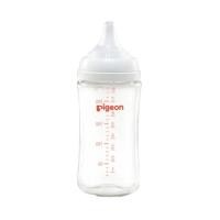 ราคา Pigeon พีเจ้น ขวดนมแก้วคอกว้าง พร้อมจุกเสมือนนมมารดา รุ่น Softouch 8 Oz. (507130754418404)