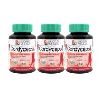 ราคา (แพ็ค 3) Khaolaor ขาวละออ คอร์ดิเซพส์-แอล ถั่งเฉ้าผสมตังกุยและโปรตีนสกัดจากถั่วเหลือง 60 แคปซูลกล่อง (792369509642983)