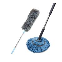 ราคา โพลี-ไบรท์ ชุดแม่บ้านสุดคุ้ม ชุดที่ 2 (ม็อบบิดผ้าไมโครไฟเบอร์+ไม้ปัดฝุ่นไมโครไฟเบอร์) (7159246815427)