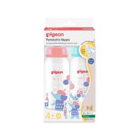 ราคา Pigeon พีเจ้น ขวดนมมาตรฐาน ลายช้าง จุกมินิ 4ออนซ์ และ 8ออนซ์ แพค2 รุ่นมินิ M (300561121717667)