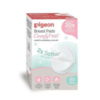 ราคา Pigeon พีเจ้น แผ่นซับน้ำนม รุ่นสัมผสันุ่ม เบาสบายผิว ( Breast Pad Comfy Feel) 60 แผ่น (874035577878516)