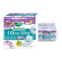 ราคา ลอรีเอะ ซูเปอร์อัลตร้าสลิม ผ้าอนามัยแบบมีปีก 30 ซม. 8 ชิ้น x 6 (7352453300419)