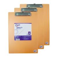 ราคา คิวบิซ คลิปบอร์ดกลาง A4 สีใส แพ็ค 3 อัน (7416072765635)