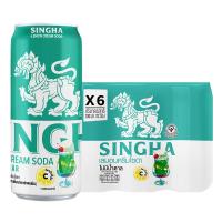 ราคา สิงห์ เลมอน ครีมโซดา 330 มล. x 6 (534086983756256)