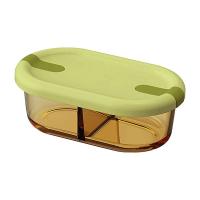 ราคา ซุปเปอร์ล็อค กล่องอาหารแก้ว 2 ช่อง 750 มล. สีเขียว (235016585418893)