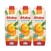 ราคา มาลีน้ำส้มสายน้ำผึ้ง+น้ำผลไม้100%1ลx3 (6915096969411)