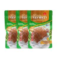 ราคา ชุดสุดคุ้ม ไชโป้วหวานตราชฎา ชนิดฝอย 200 กรัม 3 ซอง (136473796214066)