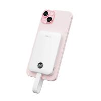 ราคา iwalk Power Hybrid แบตสำรองไร้สาย10000mah 30w Fastchargeพร้อมสายชาร์จในตัวรองรับ iphone16,15,samsung ขาว (644806926171371)