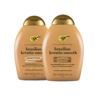 ราคา โอจีเอ็กซ์ แชมพู เอเวอร์ สเตรทเทนนิ่ง บราซิลเลี่ยน เคราติน เทอราพี undefined & ครีมนวดผม เอเวอร์ สเตรทเทนนิ่ง บราซิลเลี่ยน เคราติน เทอราพี 385 มล. x 2 (380712966057161)